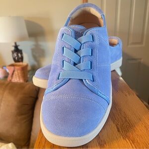 Vionic Jean Slip On Sneaker Shoes Suede Navy Blue Comfort Womens 7.5